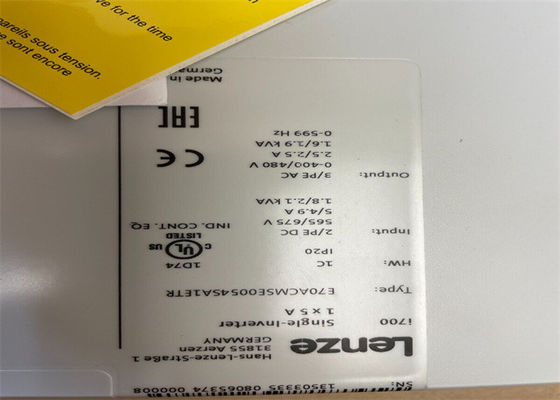 E70ACMSE0054SA1ETR I700の単一の可変的な頻度インバーター1.8Kva 2.1Kva