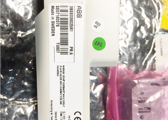TU807 3BSE39025R1デジタル私OモジュールS800の制御システムのばねのおりターミナル50V