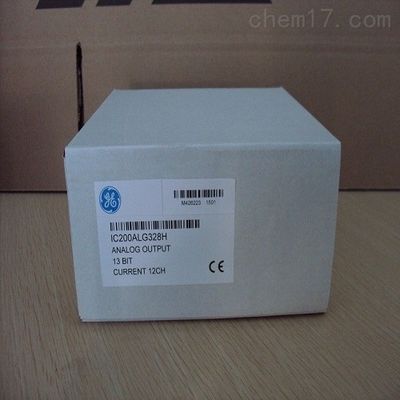 GE IC200ALG328の出力モジュール13ビット8か12最高チャネル5Vの出力50mA。