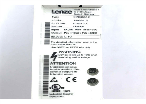 Lenze EMB9352-E 新型変数周波数インバーター サーボドライブ