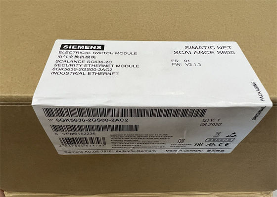 Siemens 6GK5646-2GS00-2AC2デジタル出力 モジュールSCALANCE SC646-2Cの産業保全の電気器具