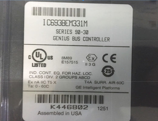 GE FANUCシリーズ90-30のPLCデジタルPlc I OモジュールIC697ACC621