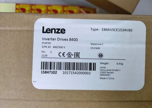 E84AVSCE1534VB0 LENZEモーター頻度インバーター50hzへの60hz 15kw 3/PE AC 400V 500V