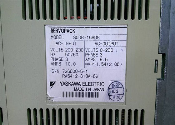 SGDB-15ADS ACサーボ アンプ200V - 230V 9.5A Servopackは10のAMPSを入れた