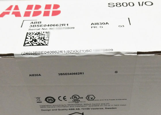 AI830A PLC Pt100の小型プログラム可能な論理のコントローラー3BSE040662R1