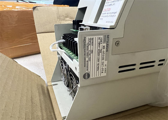 新しい元の5KW三菱MelservoのMR-H500B-S67-P54三菱のサーボ ドライブ