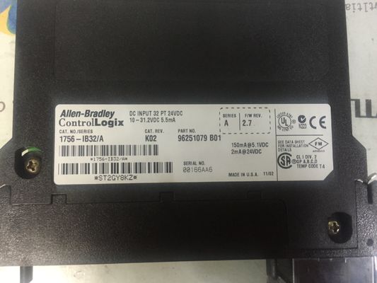 AB ControlLogix デジタル I/O モジュール 入力 32 1756-IB32