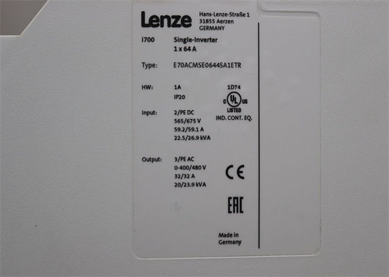 Lenze E70ACMSE0644SA1ETR SERVO-INVERTER I700 2000までのHZ可能