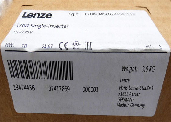 Lenze E70ACMSE0104SA1ETR SERVO-INVERTER I700 2000までのHZの可能な設置土台