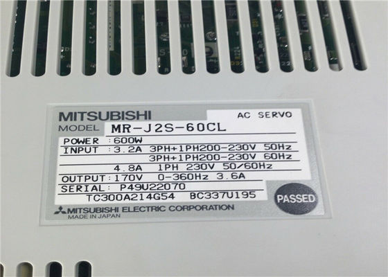 MR-J2S-60CLの産業Servoは三菱200V 600Wサーボ アンプを運転する