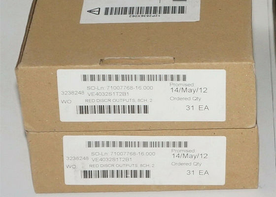 エマーソンDeltaV REDUNはカードVE4032S1T2B1 KJ3202X1-BA1 8CH 24VDCを言葉のブロック出力しなかった
