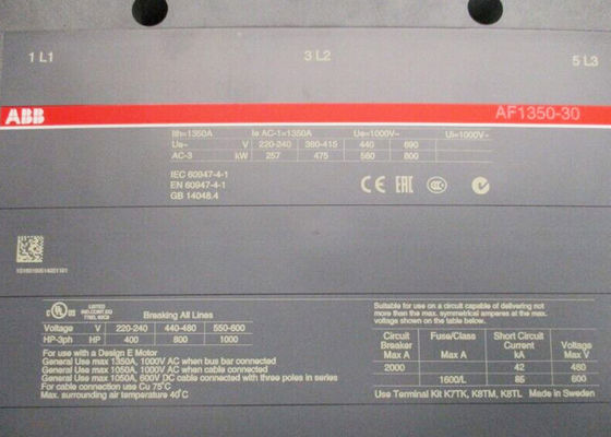 AF1350-30-22-70制御プロダクト1SFL657001R7022 110-250V DCの接触器