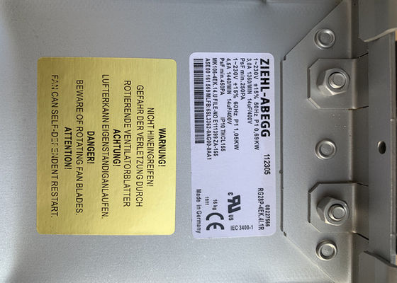 6SL3362-0AG00-0AA1 Ebmpapstの産業遠心ファンZIEHL ABEGG RG28P 4EK 4I 1R