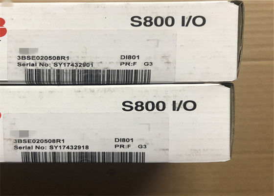 ABB DI801 S800L入力/出力モジュール3BSE020508R1デジタル入力 モジュール24V dcの1x16 chanels