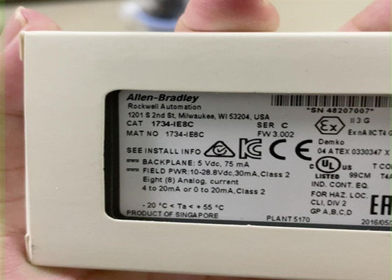 1734-IE8Cアレン ブラッドリー デジタル私はOモジュール私をOアナログ24V Dc 8指す