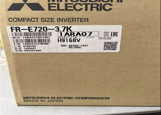 FR-E720-3.7K三菱の可変的な頻度インバーター三相200のV