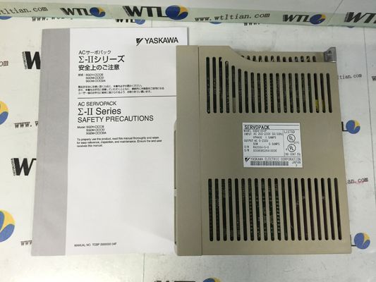 Yasakawa SGDA-A5VP ACサーボ モーターはポジション・コントロールのための0.07 HP 200 Vの電源を運転する