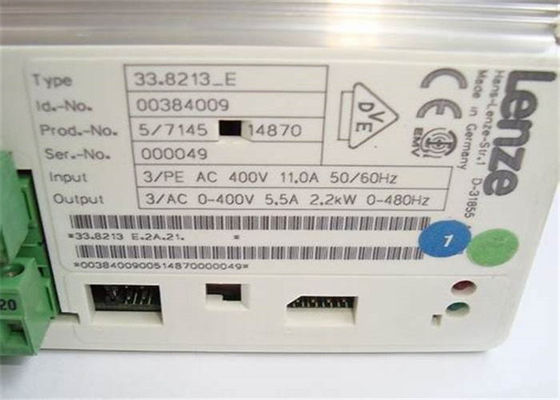 Lenze 33.8213 E ACドライブ2.2 KW/3 HP 400 VAC 50/60のHZの可変的な頻度インバーター