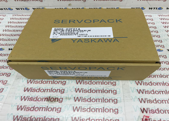 Yasakawa SGDS-02F01A ACサーボ モーター ドライブ1段階2.4 AMP 200V 200のワット0.27 HP