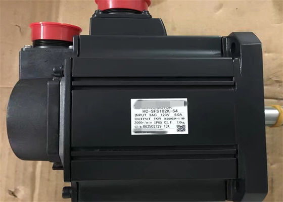 三菱産業AC制御サーボ モーターHC-SFS102K-S4 2000min/r、1KW