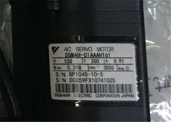 SGMAH-01AAAH161 Yaskawa ACサーボ モーター100W 0.91A 0.318N.m 3000r/min