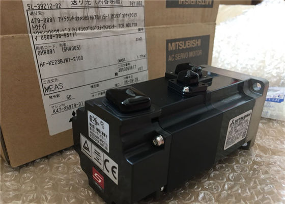 在庫で新しい三菱200W MR-E極度のサーボモーターHF-KE23BJW1-S100