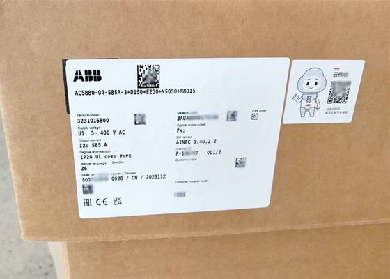 ACS880-04-585A-3+D150+L502+N5050+K454+E200頻度インバーターACS880ドライブ