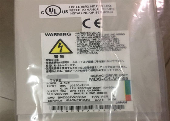 MELSERVO AC三菱サーボ ドライブMDS-C1-V1-45はMDS-B-V1-45新しい状態を取付ける
