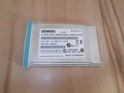S7-400の長い設計、5Vフラッシュのための6ES7952-1KS00-0AA0 Siemensのメモリ・カードEPROM、16 Mバイト
