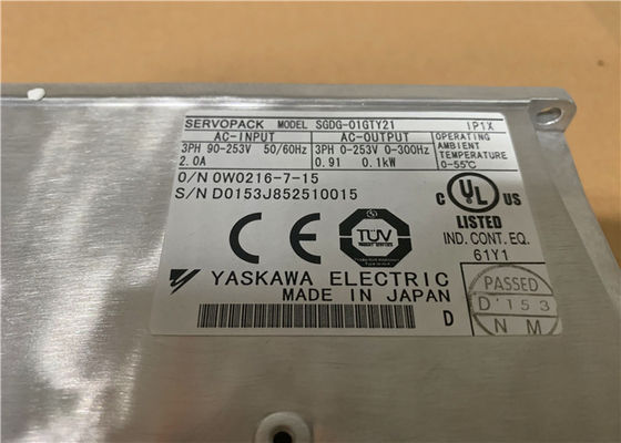 産業ACサーボ パックYASKAWA電気SGDG-01GTY21 SERVOPACKは90-253Vを入れた