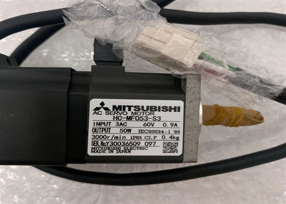 HC-MF053-S3三菱の産業サーボ モーター3000 r/min 3AC 60V 0.9A 50W