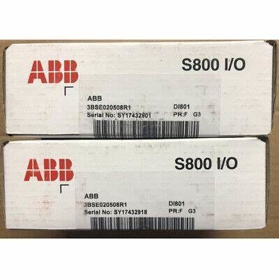 ABB 3BSE020508R1は入力モジュールのDIGITAL 24 VDC 16チャネルDI801を