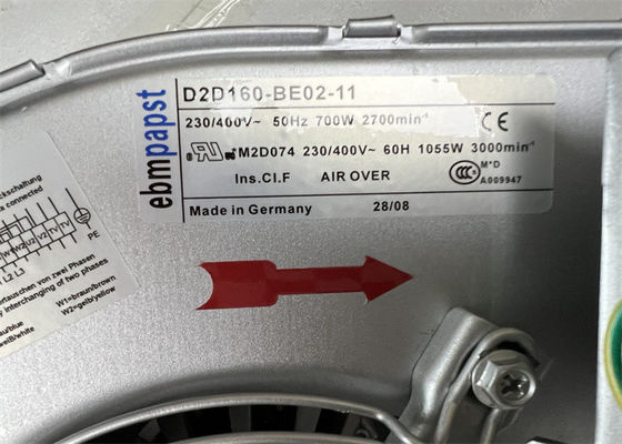 ABBのACS800インバーターのための遠心冷却ファンアセンブリD2D160-BE02-11