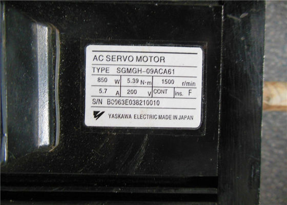 産業サーボ モーターYaskawa 5.39N.m 200V ACサーボ モーターSGMGH-09ACA21