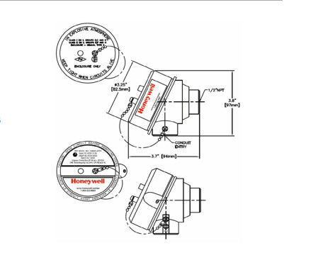 ハネウェル社STT 3000シリーズSTT800温度モデルSTT820、STT830、STT840