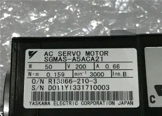 YASKAWA SGMAHシグマII SGMAS-A5ACA21 ACサーボ モーター50W 0.66A 0.159N.m