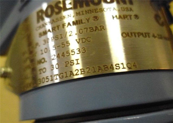 3051TG1A2C21AB4M5E5 Rosemount 3051TG 30PSIへのインライン圧力送信機-14.7