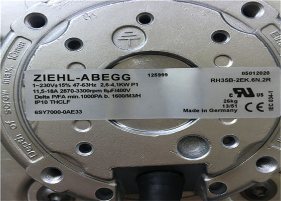 6SY7000-0AB30   Ziehl-abegg Siemens SINAMICS 4100W 230VACの放射状のファン送風器