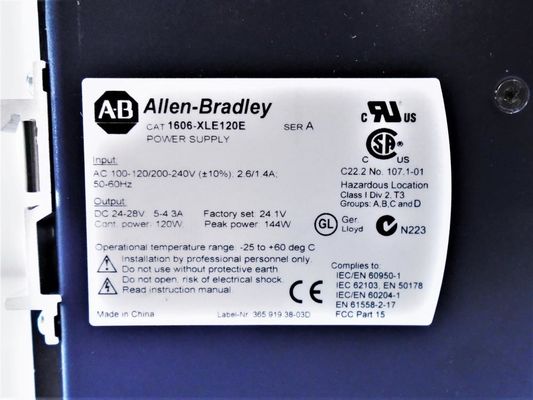 AB 1606-XL120E-3力の倍力144までW3段階の広い範囲の入力高い積み過ぎの流れ