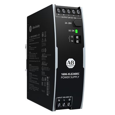 AB 1606-XLE480EPの電源480W 24VDC 20Aの単一フェーズは入った