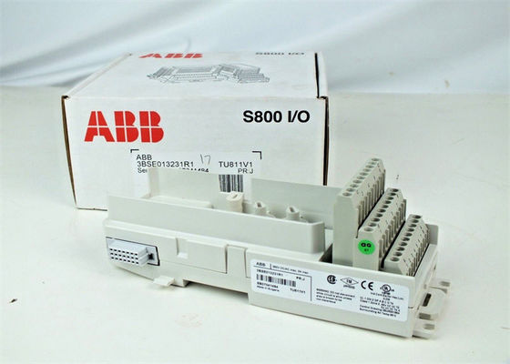 ABB新しい3BSE013231R1 S800入力/出力TU811V1のコンパクト モジュールの終了の単位、MTU、250V