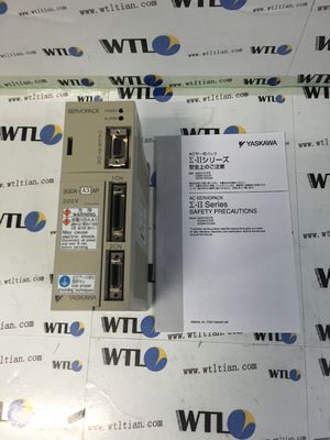 年の保証のYaskawa 1つのモーターはSGD-A3AP Servopack 1PH 200-230V 50/60HZ 11AMPSを運転する