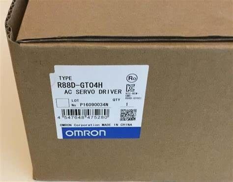 OMRON R88D-GT04Hモーターは400W 200V 1PHA GSERIES SRV DRを200から240 VAC運転する