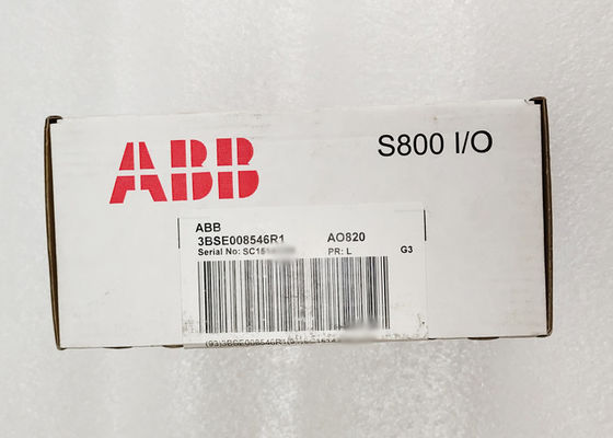 AO820 S800入力/出力PLC AIモジュール3BSE008546R1のモジュール4CHをアナログ出力