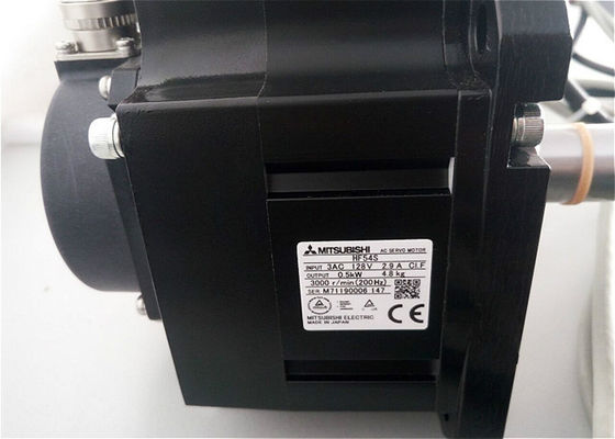 真新しい三菱HF54S Industial ACサーボ モーターHFシリーズ0.5KW 3AC 128V 2.9A 3000r/min