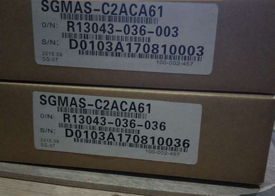 SGMAS-C2ACA61 Yaskawaの産業サーボ モーターSGMAS ACサーボ モーター
