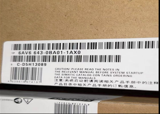 Siemens 6AV6 643-0BA01-1AX0 HMIのタッチ画面の操作盤6色