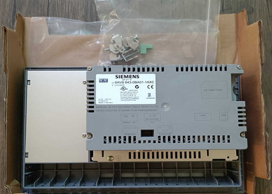 Siemens 6AV6 643-0BA01-1AX0 HMIのタッチ画面の操作盤6色