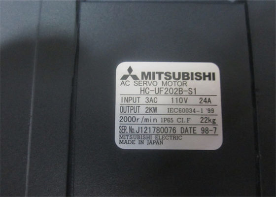 2000R/MIN産業サーボ モーター三菱2.0KW HC-UF202B-S1 3AC 110V 24A