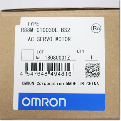 OMRON R88M-G10030S-BS2 ACモーター サーボモーター3000 RPM 100W絶対100VAC